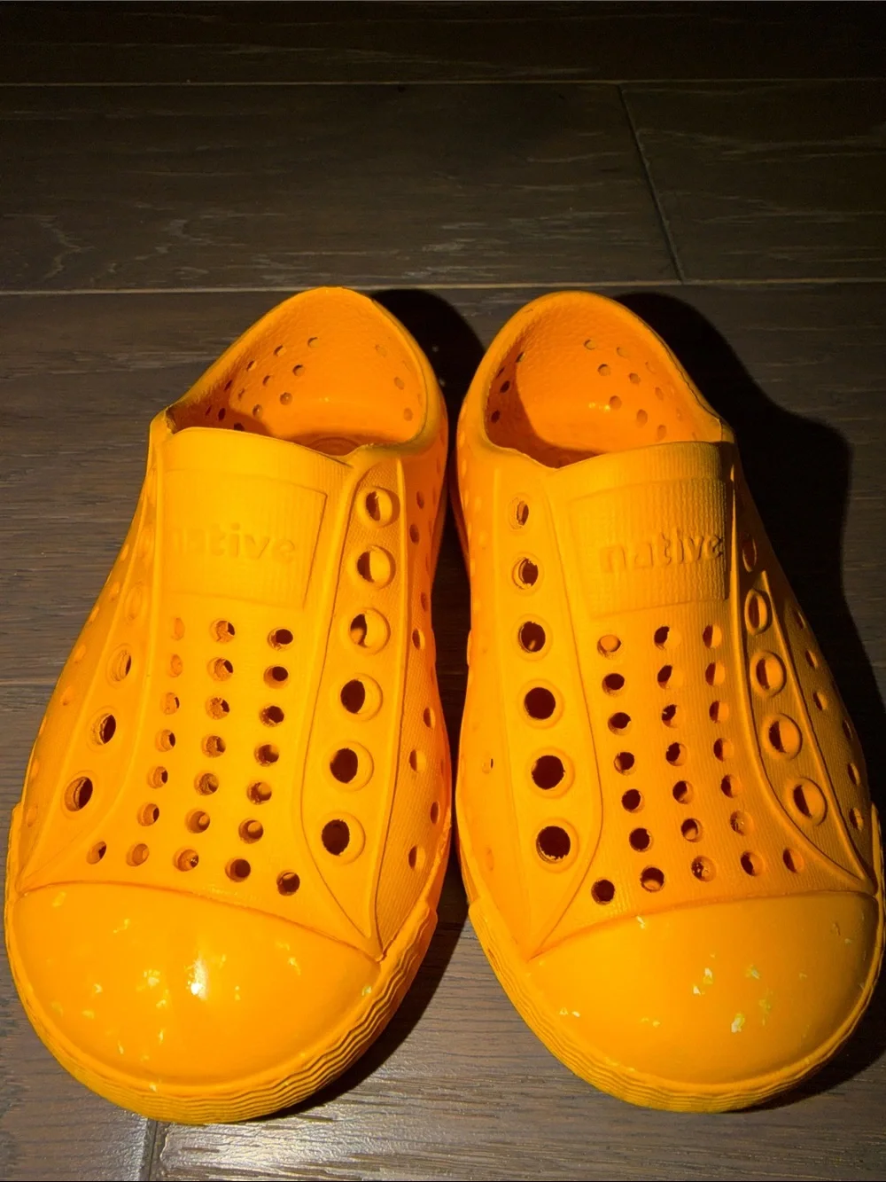 Native Kids Yellow Slip-On Water Shoes